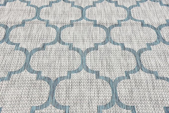 Unique Loom Outdoor Trellis Collection Area Rug - Image 7