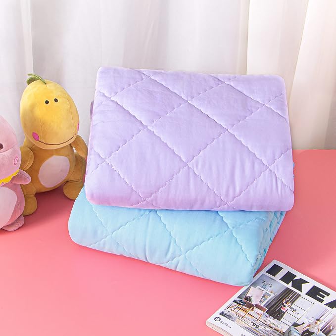 NTBAY Down Alternative Toddler Comforter, Lightweight and Warm Solid Color Baby - Image 6