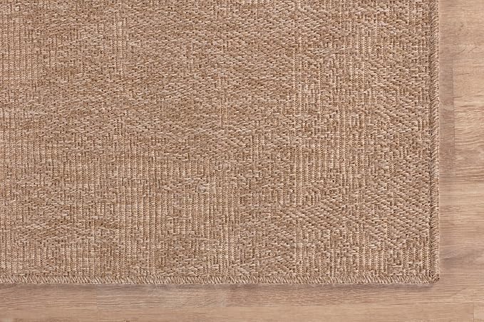 Washable Easy Jute Rug 2x3, Indoor Outdoor Doormat Natural Color Farmhouse Area - Image 6