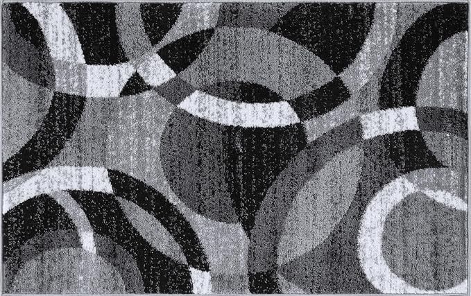 Rugshop Contemporary Abstract Circles Perfect - Image 2