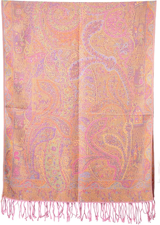Achillea Big Paisley Pashmina Shawl Wrap - Image 6