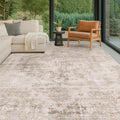 Distressed Farmhouse 5x7 Washable Rug by HazoHaus