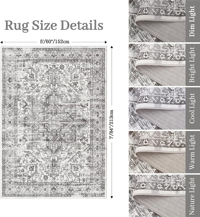 zesthome 5x7 Area Rugs - Image 2
