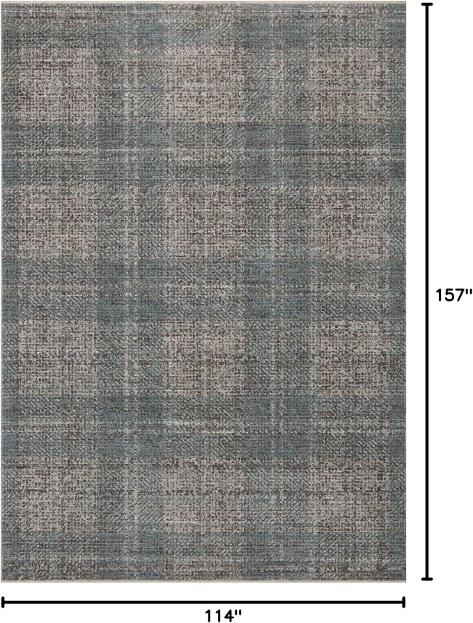 Loloi Angela Rose Ember Collection EMB-09 Denim/Charcoal 9'-6" x 13'-1" Area Rug - Image 2