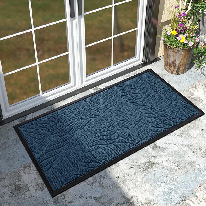 Yimobra 47x24 Large Door Mat Outdoor Indoor, All-Season Waterproof Door Mat by Yimobra
