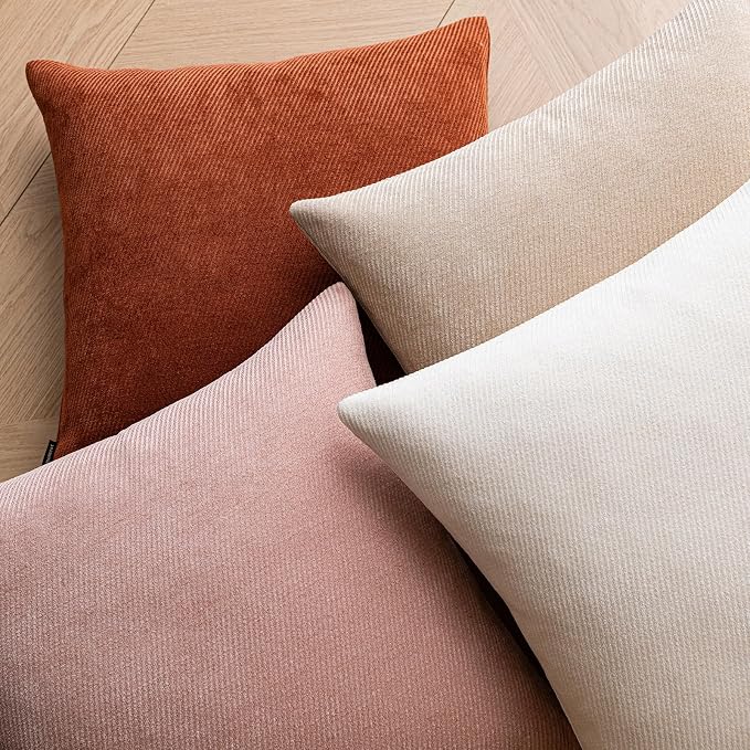 a moment Pack of 2 Decorative Chenille Throw Pillow Covers - Image 4
