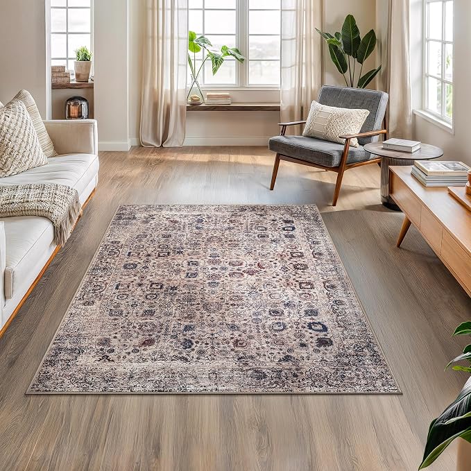 Bloom Rugs Washable Non-Slip 4' x 6' Rug by BloomRugs