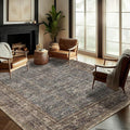 Washable Area Rug 10'x14' Boho Design Non-Shedding Easy Care Ideal by CHAMPLANT