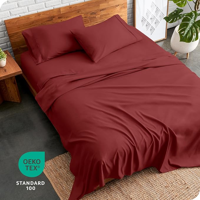 Bare Home Full Extra Long Sheet Set - Image 7