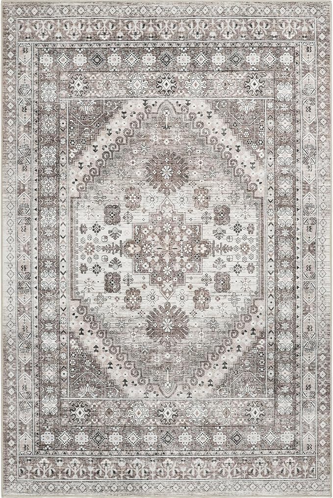 zesthome 3x5 Area Rug Ultra Soft Washable Rug, Non Slip Area Rug Indoor Entrance - Image 2