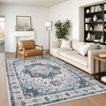 zesthome Washable Rug 5x7 Area Rugs, Stain Resistant Rugs by Zesthome