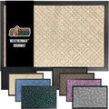 GORILLA GRIP 100% Waterproof All-Season WeatherMax Doormat, US Designed Natural by GorillaGrip