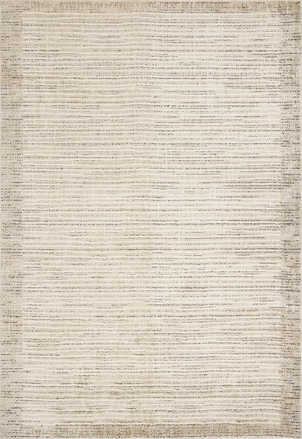 Loloi Jeremiah Brent Bleecker Collection BLE-02 Sand/Charcoal 7'-10" x 10' Area - Image 3