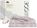 Mayfair Linen 100% Cotton Printed Bed Sheets King Size Set by MayfairLinen