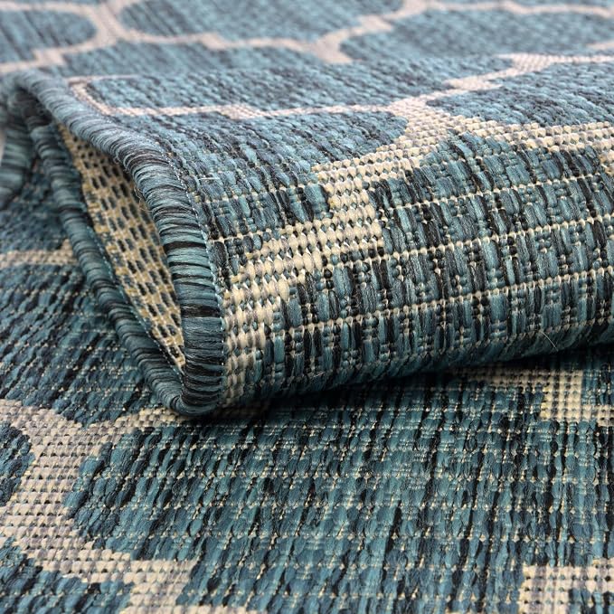 Unique Loom Outdoor Trellis Collection Area Rug - Image 5