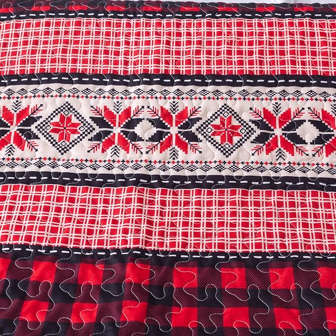 Soul & Lane Season of Joy 50" x 60" Throw Blanket: Farmhouse Décor Christmas - Image 4