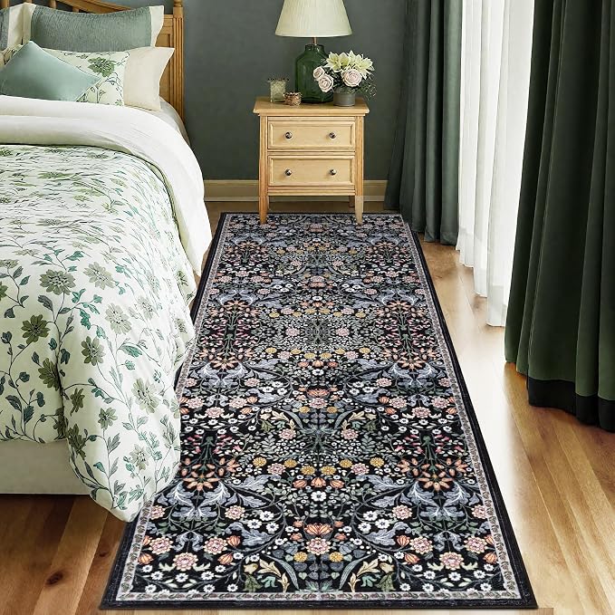 Runner Rug for Entryway: 2x6 Kitchen Rugs Non Slip Washable Ultra-Thin Soft - Image 2