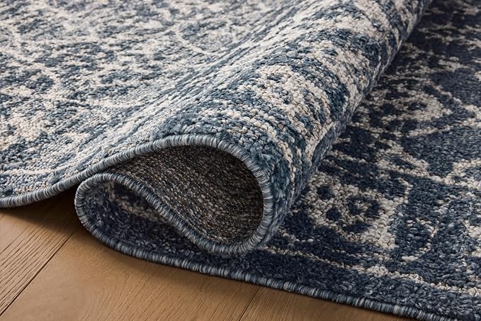 Loloi Magnolia Home by Joanna Gaines Gigi Collection GIG-02 Navy/Stone 7'-10" x - Image 4