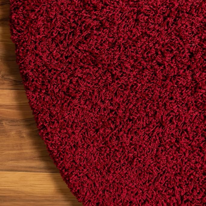 Unique Loom Solid Shag Collection Area Rug - Image 12