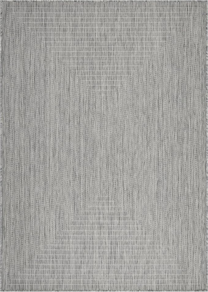 Adiva Rugs Outdoor Indoor Area Rug, Weather Resistant, Stain Resistant Floor Mat - Image 2