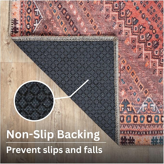 Bloom Rugs Washable Non-Slip 8' x 10' Rug - Image 8