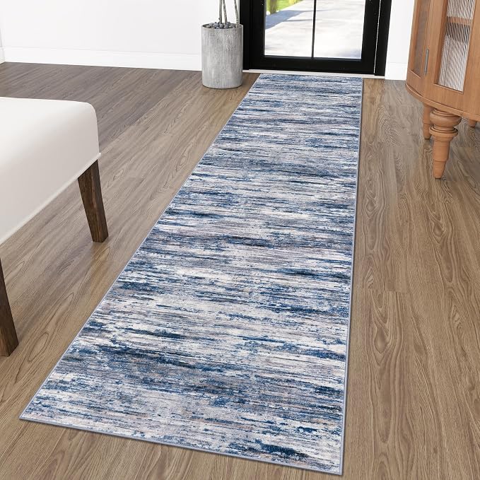 2x10 Modern Abstract Runner Rug by SiiloomRug