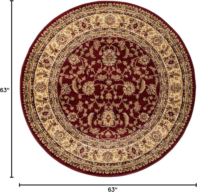 Unique Loom Voyage Collection Traditional Oriental Classic Intricate Design - Image 3