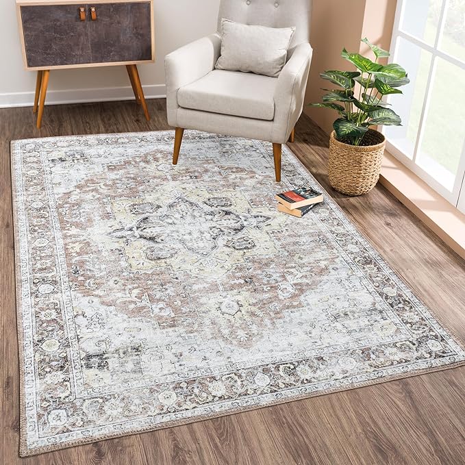 Bloom Rugs Washable Non-Slip 4' x 6' Rug by BloomRugs
