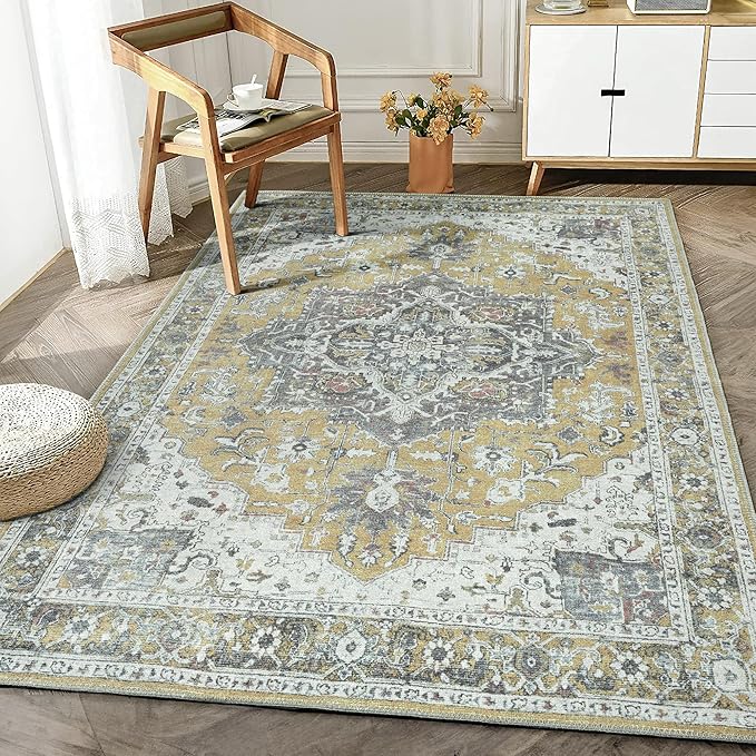 Bloom Rugs Washable Non-Slip 5' x 7' Rug by BloomRugs