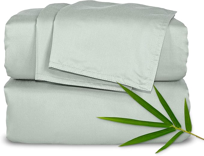 Pure Bamboo Twin Sheets, Genuine 100% Organic Viscose Derived from Bamboo Bed by PureBamboo