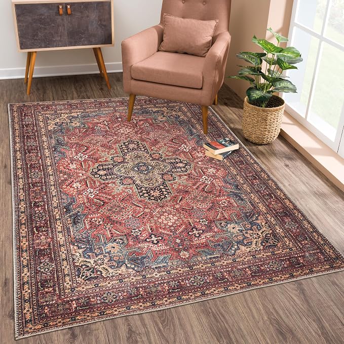 Bloom Rugs Washable Non-Slip 6' x 9' Rug by BloomRugs
