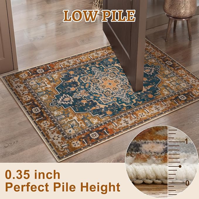 Tangsoo 2x6 Washable Runner Rug - Image 4