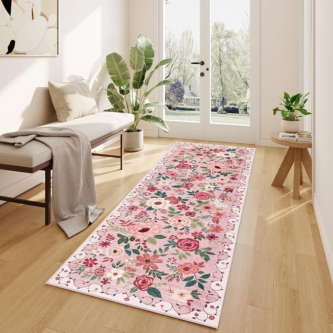 DUKINO 2.6x8 Kitchen Runner Rug - Image 3