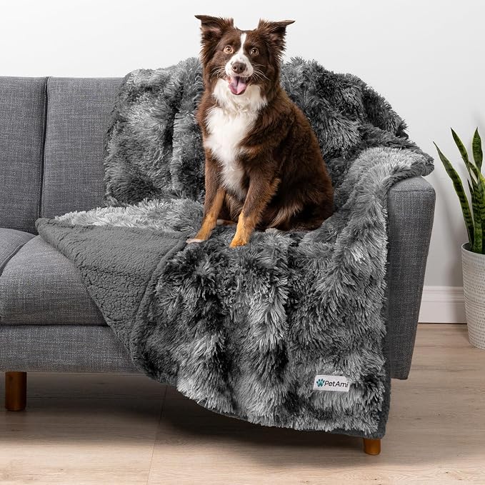 PetAmi Waterproof Dog Blanket for Small Medium Dogs, Calming Fleece Cat Blanket - Image 2