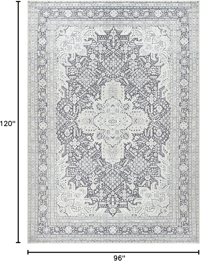 Bloom Rugs Washable Non-Slip 8' x 10' Rug - Image 2