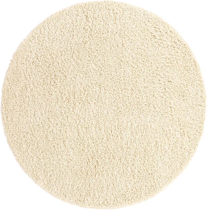 Unique Loom Solid Shag Collection Area Rug - Image 3