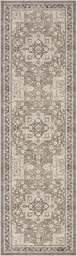 Vintage Hallway Runner Rug 3x10: Large Soft Washable Entryway - Image 9