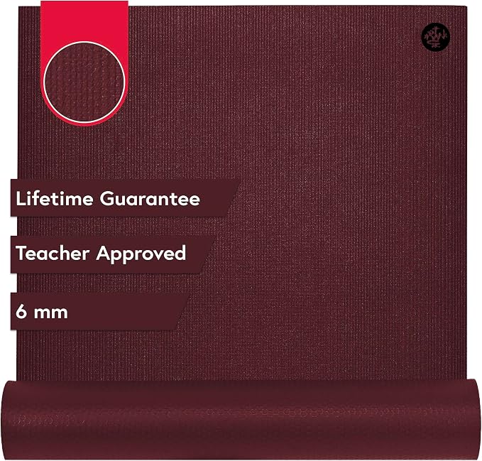 Manduka PRO Yoga Mat - 6mm | Lifetime Durability | Hygienic Construction | by Manduka
