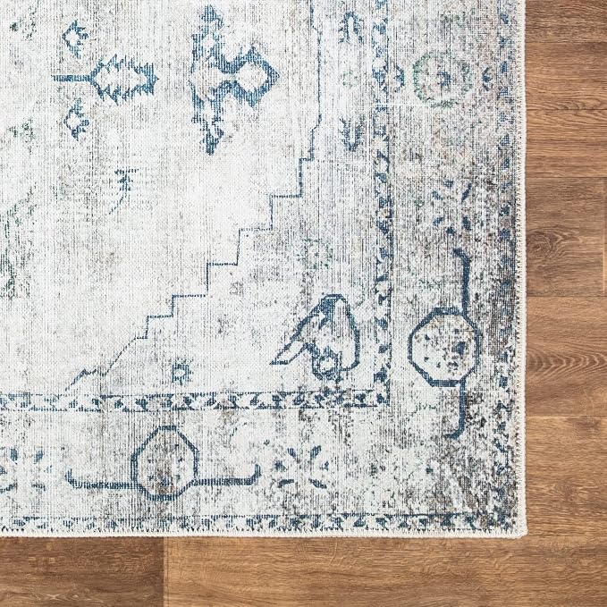 Bloom Rugs Washable Non-Slip 7 ft Runner - Image 6