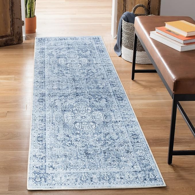 Bloom Rugs Washable Non-Slip 12 ft Runner by BloomRugs