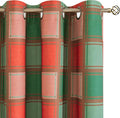Christmas Curtains for Living Room 84 Inches Long by Lajode