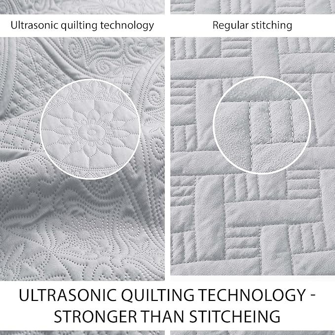 IR Imperial Rooms 10 Pack Twin Quilt Bedding Set - Image 4
