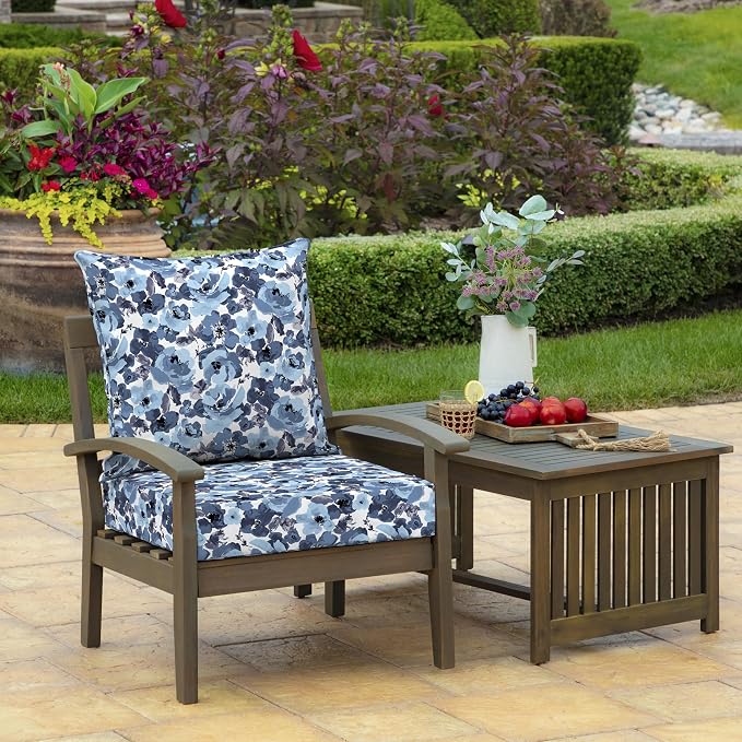 Arden Outdoor Deep Seat Cushion Set, 22 in x 24 in, Weather-Proof, Rain-Proof - Image 2