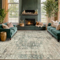 8x10 Farmhouse Rugs for Living Room by HazoHaus