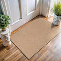 Washable Easy Jute Rug 2x3, Indoor Outdoor Doormat Natural Color Farmhouse Area by LenaRug