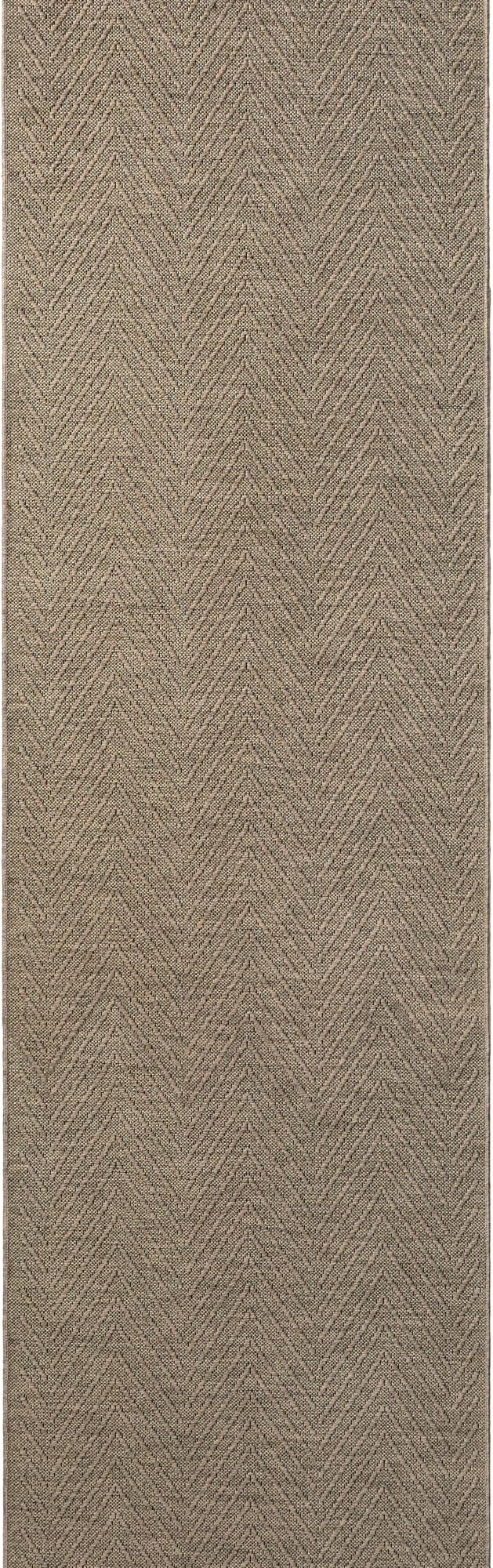 TOWN & COUNTRY BASICS Pax Herringbone Textured Solid Everwash® Washable Runner by TOWN+%26+COUNTRY+BASICS