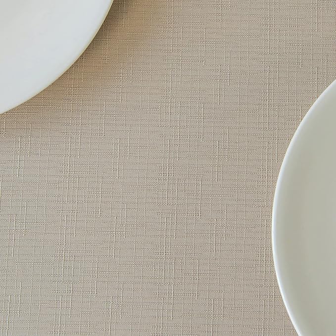 maxmill Tablecloth Stain Resistant Waterproof Wrinkle Resistant Spillproof - Image 9