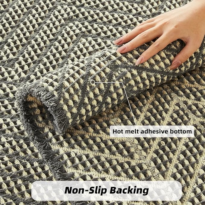Bath Mats for Bathroom Non Slip, Waffle Luxury Bath Mat, Machine Washable Bath - Image 5