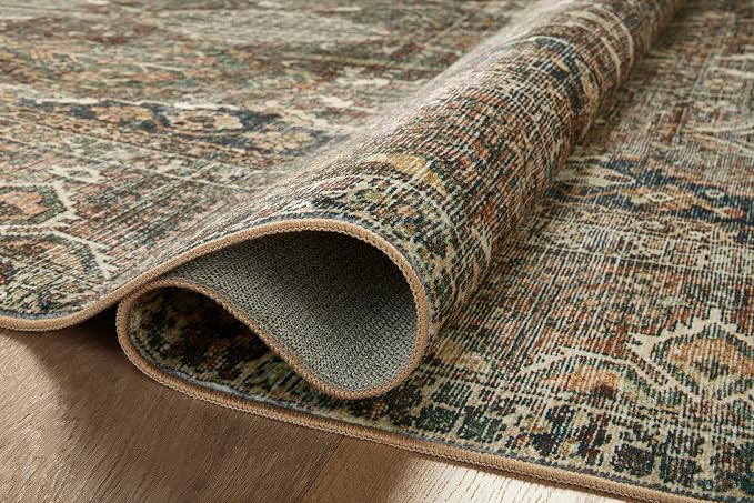 Loloi Magnolia Home by Joanna Gaines Banks Collection BAN-05 Spice/Blue 2'-6" x - Image 13
