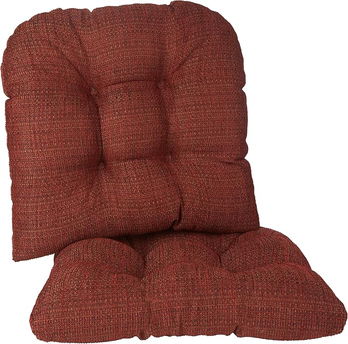 Klear Vu Gripper Overstuffed Universal Non-Slip Dining Chair Cushions by KlearVUHomeTextiles